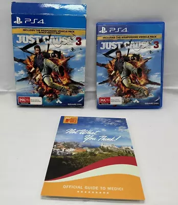 Just Cause 3 - Includes The Weaponized Vehicle Pack + Bonus Medici Map - PS4 • $12.95