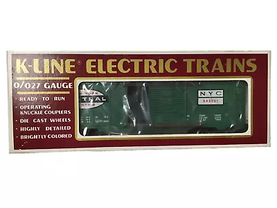 NEW UNOPENED! K-Line O/O27 Gauge K-643001 New York Central Classic Boxcar ~ 1994 • $14.94