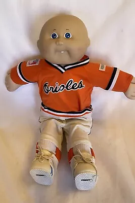 1986 CPK 16” Boy/Bald/Blue Eyes/1 Tooth/2 Dimples/Orioles Licensed Outfit • $21.95