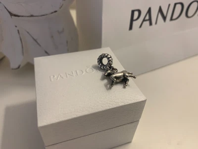 $59 • Buy RETIRED Genuine Authentic Pandora Chinese Zodiac Horse  Hanging Charm 791099
