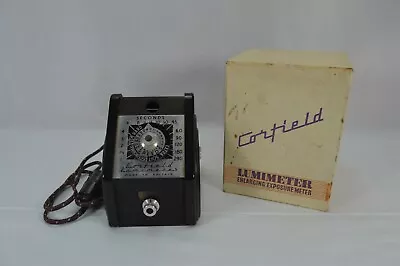 Vintage Corfield Lumimeter Exposure Meter - Enlarging Darkroom - Boxed • £8