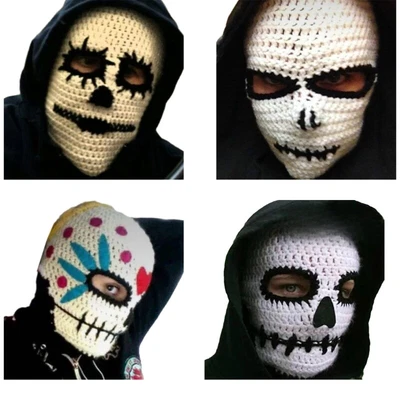 £16.19 • Buy Novelty Balaclava Knit Hat Winter Warm Full Face Beanies Ski Hat Cap