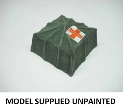 TEN - MAN MILITARY TENT - RESIN MODEL -  1/72 Scale - AHS48 • $7.26