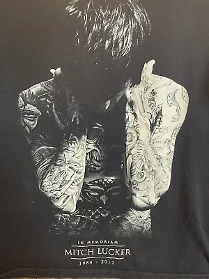  In Memoriam Mitch Lucker 1984-2012   Suicide Silence  T-Shirt Black Small • $15.99