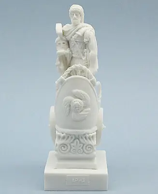 Ares Mars God Statue Handmade Ancient Greek Roman Mythology Sculpture • $48