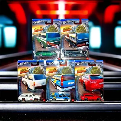 2024 Hot Wheels HOT WAGONS Set Of 5 Complete New** FAST FREE SHIPPING*** • $35