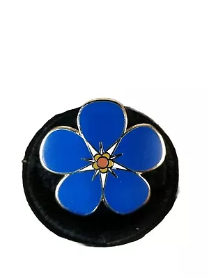 Masonic Brotherhood Of The Blue  Forget Me Not  Metallic Lapel Pin 1.5  • $18