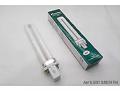 PLUSRITE Compact Fluorescent 9 Watt T4 Single Tube 2-Pin G23 CF-9S/835 • $4.85