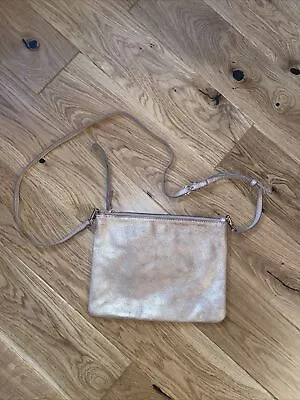 Accessorize Handbag Shoulder Bag Crossbody Gold Women’s • £5