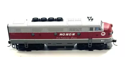 HO Kato Custom Painted Monon Hoosier Line Powered  Diesel Loco DCC Sound  #83 • $165