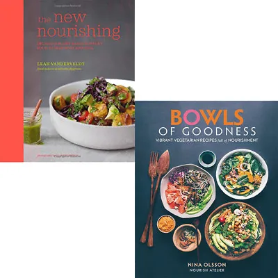 £22.95 • Buy Bowls Of Goodness And The New Nourishing 2 Books Set Hardcover Cooking Books