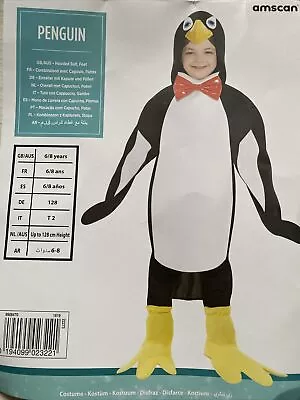 Child Penguin Fancy Dress Costume Funny Animal Kids Zoo Xmas Christmas Outfit • £7