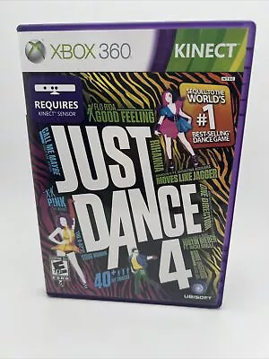 Just Dance 4 - Xbox 360 Game Complete. F1 • $4.49