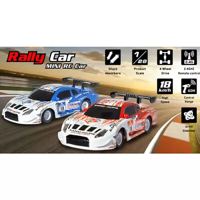 1/24 Scale Rc 4wd Touring Car Ready To Run 25kmh - Vt785-4 • $74.92