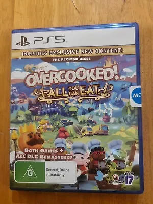 Overcooked!: All You Can Eat - Sony Playstation 5 PS5 Game. Brand New & Sealed • $50