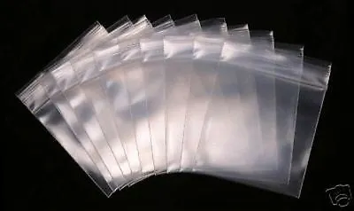 5  X 8  5x8 Zip Lock Ziplock CPlastic Bags 2 MIL  50/100/200/500/1000 USA SELLER • $9.99