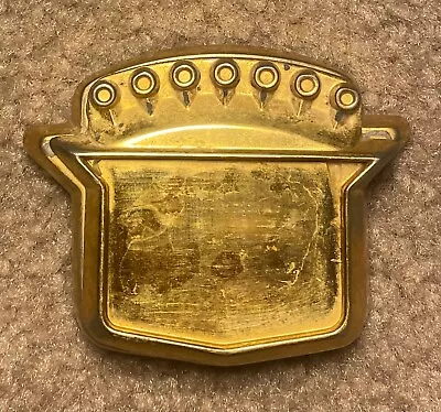 Vintage Gold Cadillac Trunk Lock Cover 20170273 • $29.95