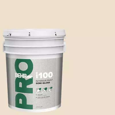 BEHR PRO I100 5 Gal. #23 Antique White Semi-Gloss Interior Paint Walls Trim • $89.97