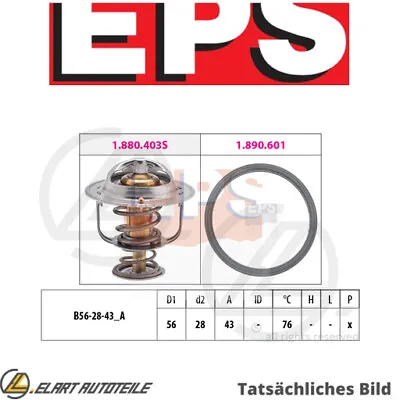 Thermostat Coolant For Mitsubishi Fiat Pajero Iv V8w V9w 4m41 4d68 Eps • $34.46