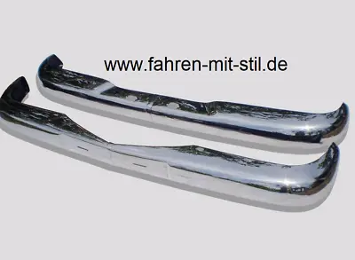 Rear Mercedes W110 Bumper / Bumper With Rear Rubber (1961-1968) • $1061.64