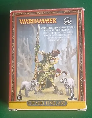 £100 • Buy Warhammer Fantasy Citadel Finecast Orion The King In The Woods BNIB Wood Elves 