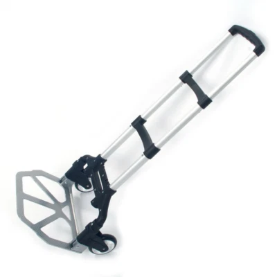 £26.99 • Buy Portable Folding Collapsible Aluminum Cart Dolly Push Truck Trolley Black
