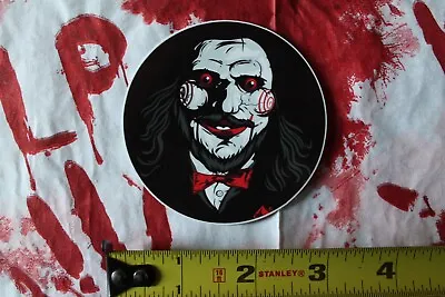 Saw Jigsaw Zero Clown Punk Rock Circus Horror Z41A Vintage Skateboarding STICKER • $13