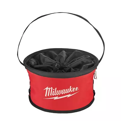 Milwaukee 12 In. Parachute Organizer Tool Bag With 6 Internal Pockets Red • $37.65