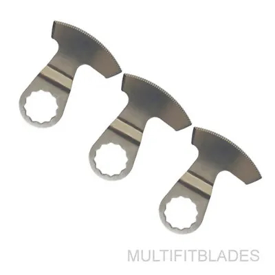 £14.51 • Buy 3 X Flush Cut Segment Knife Swing Blades - Fein Supercut, Festool Vecturo Fit