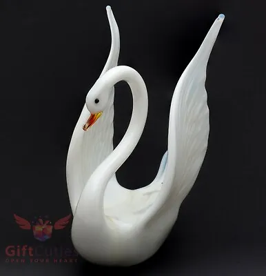Glass Bird Swan  Murano  Figurine Handmade  • $27
