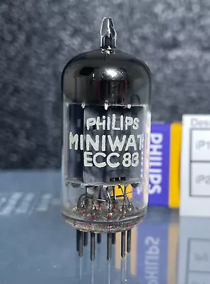 Phillips / Miniwatt ECC83 / 12AX7 MC2 1957 #232 Dual Triode Tube Vintage Rare • $315