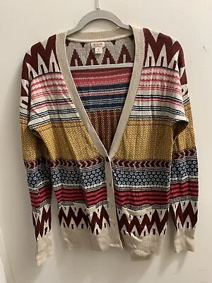 Mossimo Sweater Multicolor Medium Pit To Pit 19” Length 31” Long Sleeves • $18