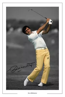 £2.99 • Buy Seve Ballesteros Golf Signed Autograph Photo 