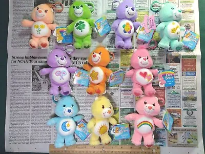£139.09 • Buy Collection Of 10 Care Bears Plastic Clip On - All New With Tags