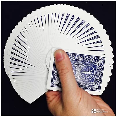 Worlds Best Marked Deck Of Cards Learn To Read In 60 Seconds. Blue Back Bicycle! • $14.99