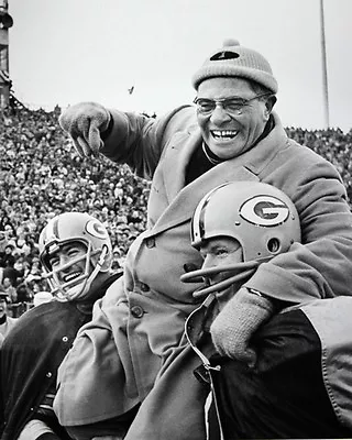 1961 Green Bay Packers VINCE LOMBARDI Glossy 8x10 Photo Football Print Poster • $5.49