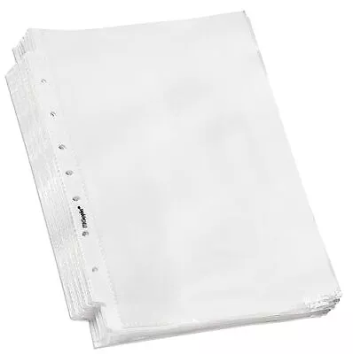 TYH Supplies 100 Pack Mini Sheet Protectors For Binder | 5.5 X 8.5 Inch | Cle... • $20.12