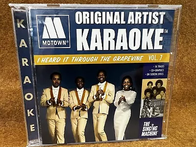 MOTOWN Original Artist KARAOKE CD I Can’t Help Myself Vol. 7 ~ Singing Machine • $29.44