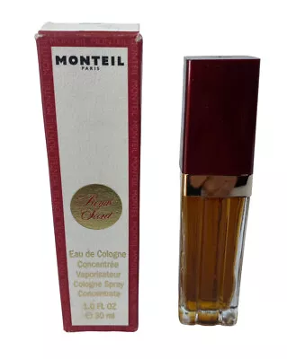 Monteil Paris ROYAL SECRET Eau De Cologne Concentrate Spray New 1.0 Oz 30ml NIB • $209.98