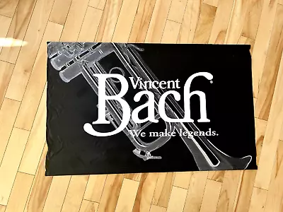Vincent Bach Trumpet Banner - Vintage • $90