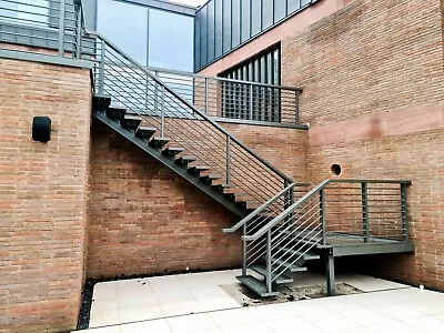 £9 • Buy Steel Staircase - Metal Fire Escape - Residential - All Sizes 