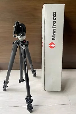Manfrotto 190XB Adjustable Tripod With Manfrotto 390rc2 Head • £59