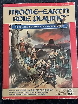 2nd 2e Edition Core Rules Book Middle-earth Roleplaying MERP RPG I.C.E B22 • £45