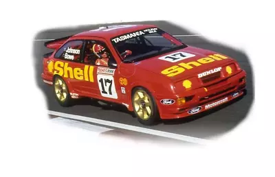 1:10 RC Clear Lexan Body Ford Sierra RS500 Cosworth  Shell Livery W Johnson Bowe • £44.87