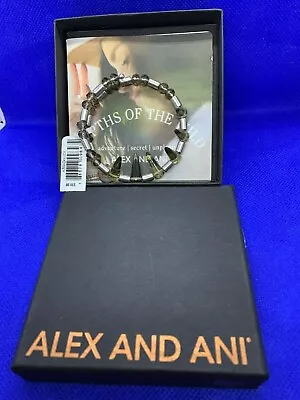  Alex And Ani Rafaelian Silver Aura Depths Of The Wild Wrap Bracelet  • $27.04