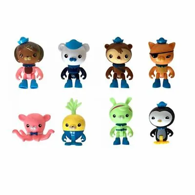 £5.98 • Buy 8Pcs Set The Octonauts Figures Octo Crew Pack Playset Action Figure Doll Toy 