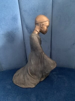 £14.99 • Buy SOUL JOURNEYS NJERI Daughter Of A Warrior Maasai Tribal African Resin Figurine