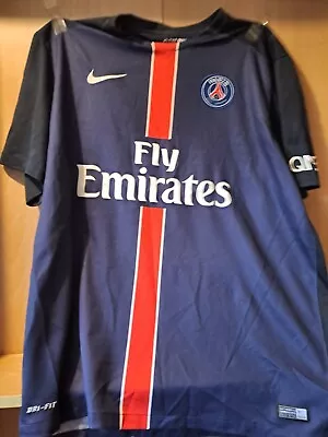 XXL - Paris St Germain PSG DriFit Home Shirt David Luiz • £14.99