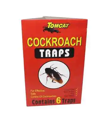£9.99 • Buy 6|12 Stop Cockroach Spider Woodlice Earwig Crawling Insect Pest Glue Trap Killer