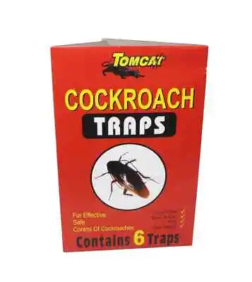 6|12 Stop Cockroach Spider Woodlice Earwig Crawling Insect Pest Glue Trap Killer • £2.97